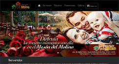 Desktop Screenshot of elmesondelmolino.com