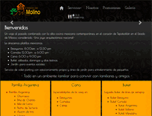 Tablet Screenshot of elmesondelmolino.com